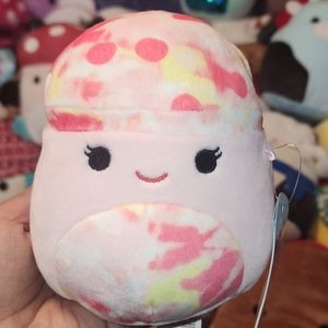 RACHEL 🍄 Pink Tie Dyed Mushroom Original Squishmallow by Kelly Toy ☆》NWT《☆